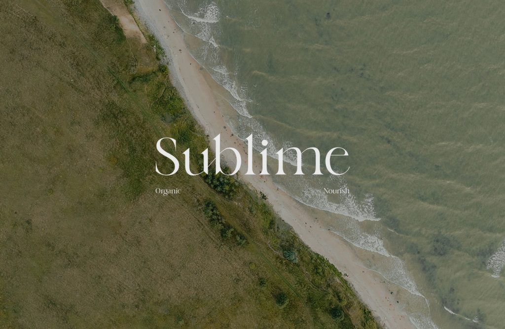 Sublime Organic Nourish | Logo & Visual Brand Identity