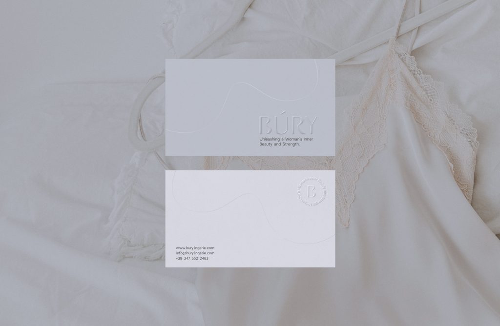 BÚRY Lingerie | Logo & visual brand identity design