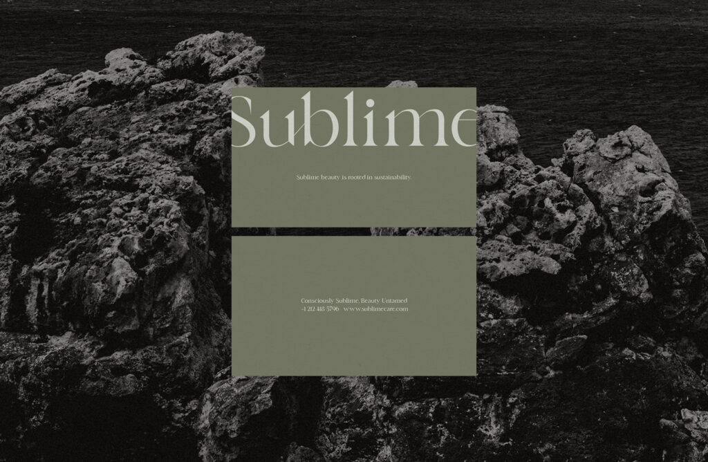 Sublime Organic Nourish | Logo & Visual Brand Identity